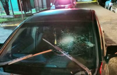 Imagem da notícia Ciclista fica ferida após colisão com carro em São Gabriel do Oeste